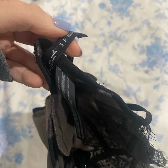 Out From Under Black Corset Urban Outfitters - Picture 2 of 3